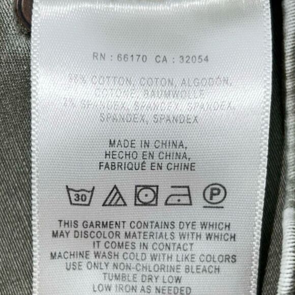 Anthropolgie Hei Hei Olive Green Pants Size 28x28  #95 - Picture 4 of 5